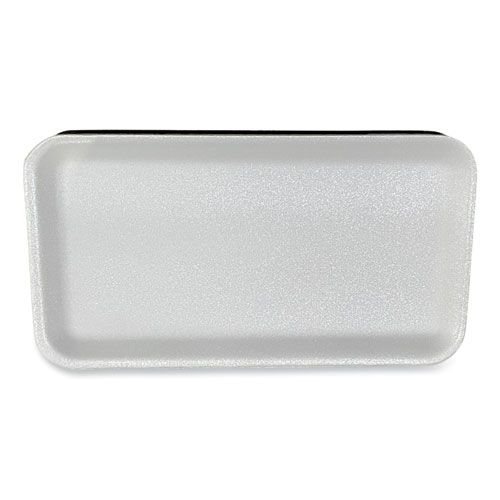Image of Gen Meat Trays, #10S, 10.93 X 5.75 X 0.63, White, 500/Carton