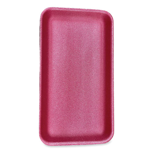 Image of Gen Meat Trays, #1525, 14.5 X 8 X 0.75, Pink, 250/Carton