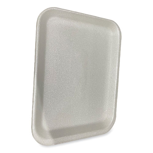 Image of Gen Meat Trays, #4S, 9.5 X 7.25 X 0.5, White, 500/Carton
