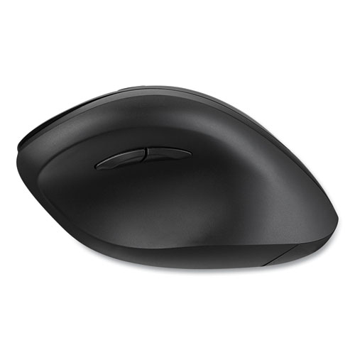 Image of Adesso Imouse A20 Antimicrobial Vertical Wireless Mouse, 2.4 Ghz Frequency/33 Ft Wireless Range, Right Hand Use, Black/Granite