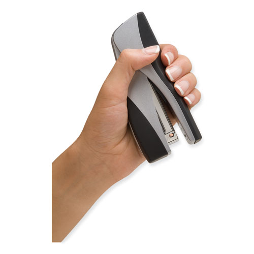 Image of Swingline® Optima Grip Compact Stapler, 25-Sheet Capacity, Silver