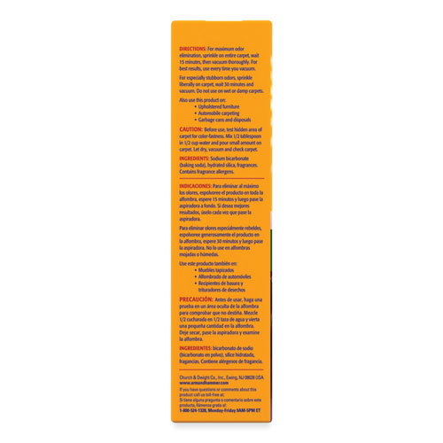 Image of Arm & Hammer™ Fresh Scentsations Carpet Odor Eliminator, Island Mist, 30 Oz Box, 6/Carton