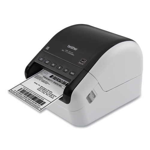 Image of Brother Ql-1110Nwbc Wide Format Professional Label Printer, 69 Labels/Min Print Speed, 5.9 X 6.7 X 8.7