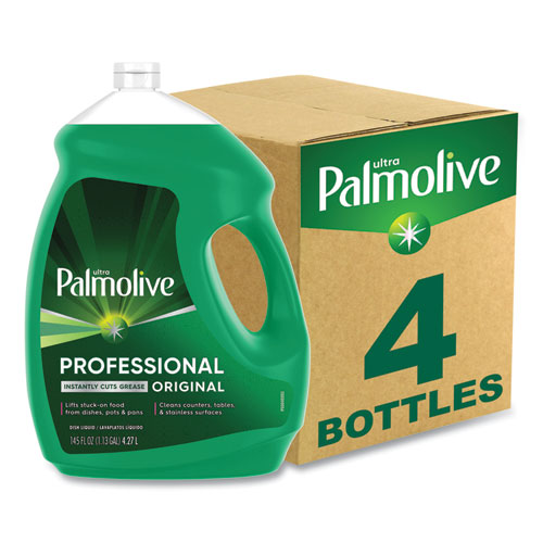 Palmolive® Professional Dishwashing Liquid, Fresh Scent, 145 Oz Bottle, 4/Carton