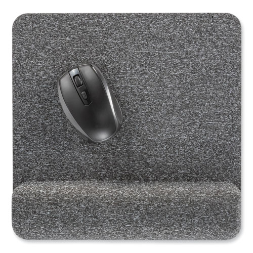 Premium Plush Mouse Pad, 11.8 x 11.6, Gray