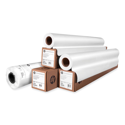 Image of Hp Removable Adhesive Fabric Rolls, 12 Mil, 36" X 100 Ft, Matte, White