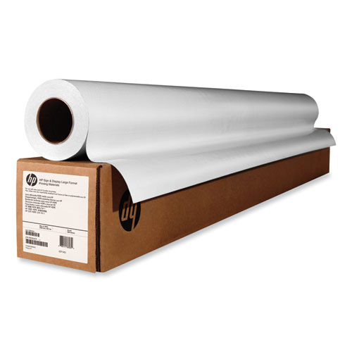 Hp Removable Adhesive Fabric Rolls, 12 Mil, 36" X 100 Ft, Matte, White