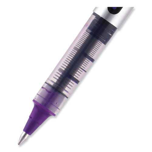 Image of Uniball® Vision Roller Ball Pen, Stick, Fine 0.7 Mm, Assorted Ink And Barrel Colors, Dozen