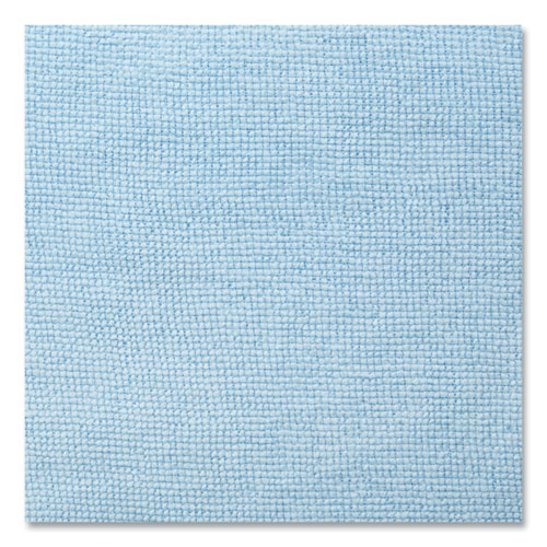 Microfiber Cleaning Cloths, 16 x 16, Blue, 24/Pack