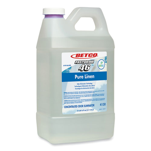Betco® SenTec Pure Linen Concentrate Odor Eliminator, Pure Linen Scent, 2 L Bottle, 2/Carton