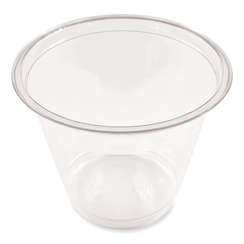 Boardwalk® Clear Plastic PET Cups, 9 oz, 50/Pack