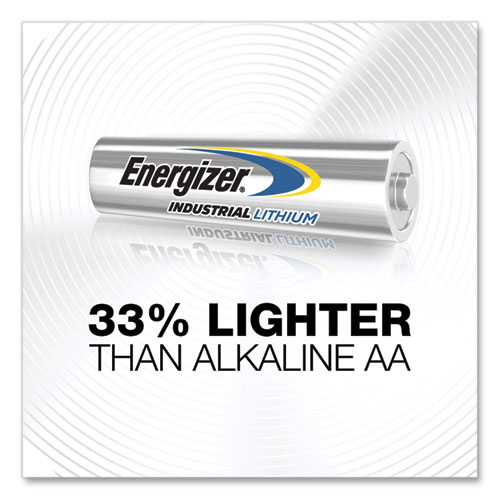 Image of Energizer® Industrial Lithium Aa Battery, 1.5 V, 6/Box