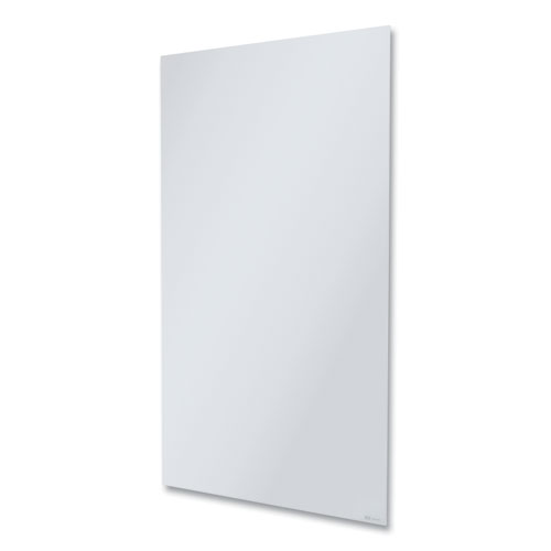 Image of Quartet® Invisamount Vertical Magnetic Glass Dry-Erase Boards, 48 X 85, White Surface
