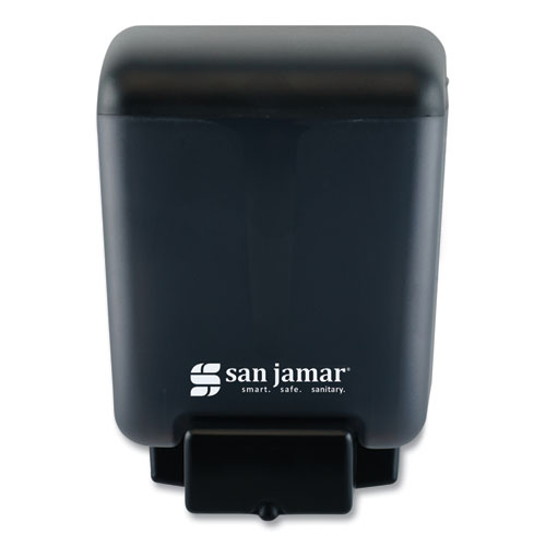 Image of San Jamar® Classic Bulk Soap Dispenser, 30 Oz, 3.97 X 4.92 X 6.64, Black