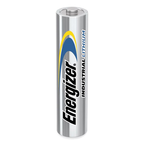 Industrial Lithium AAA Battery, 1.5 V, 4/Pack