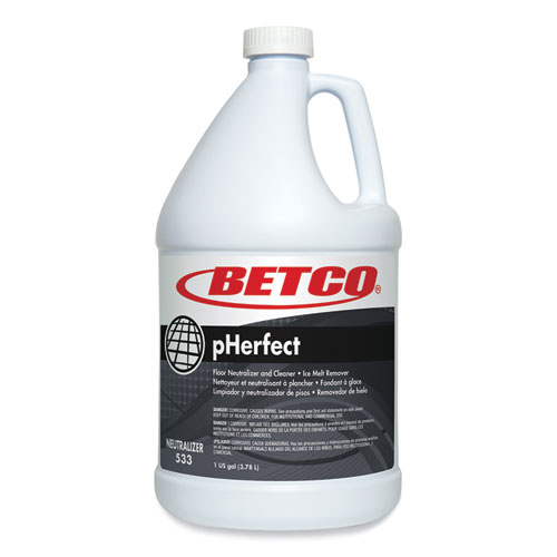 pHerfect Floor Neutralizer and Cleaner, Characteristic Scent, 1 gal Bottle, 4/Carton