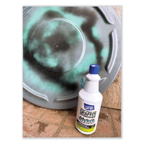 4 Spray Paint Graffiti Remover, 32oz, Bottle, 6/Carton