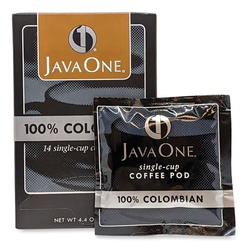 Java One® Coffee Pods, Breakfast Blend, Single Cup, 14/Box