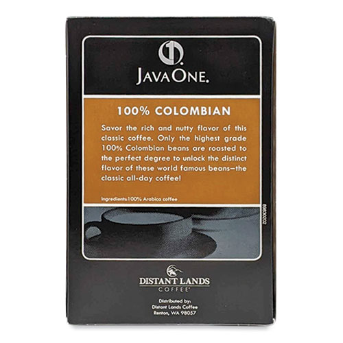 Image of Java One® Coffee Pods, Colombian Supremo, Single Cup, 14/Box