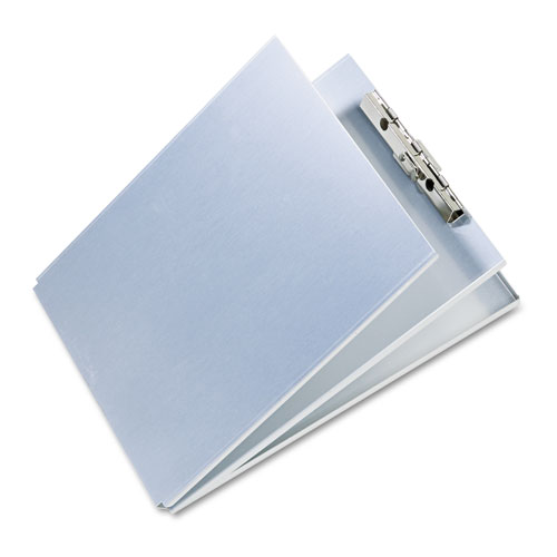 Image of Saunders A-Holder Aluminum Form Holder, 0.5" Clip Capacity, Holds 8.5 X 11 Sheets, Silver