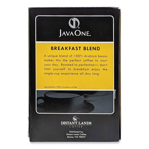 Image of Java One® Coffee Pods, Breakfast Blend, Single Cup, 14/Box