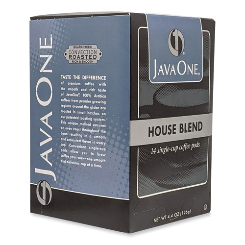 Image of Java One® Coffee Pods, House Blend, Single Cup, 14/Box