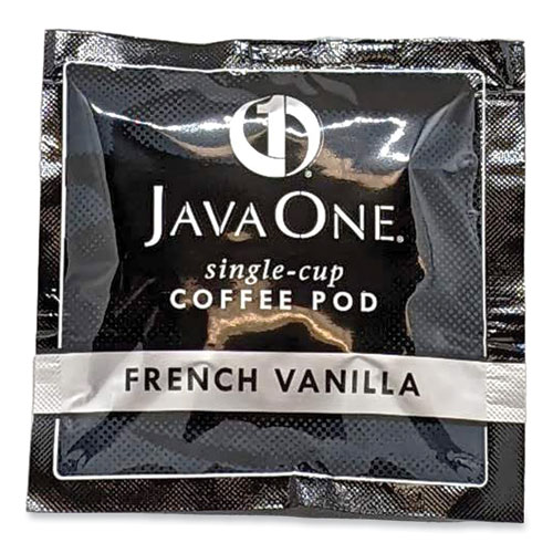 Image of Java One® Coffee Pods, French Vanilla, Single Cup, 14/Box