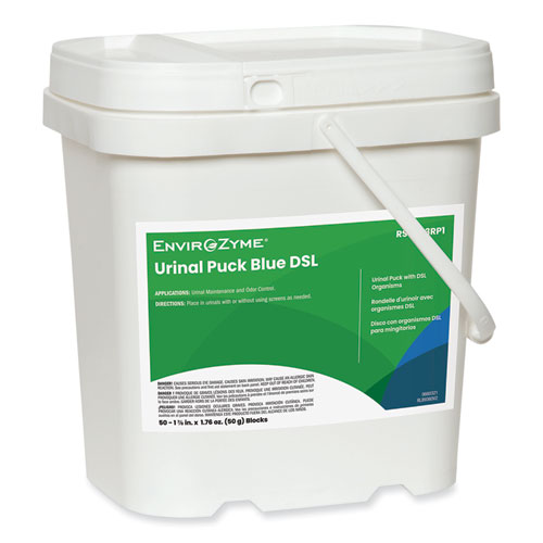 Urinal Puck Blue DSL, Fresh Scent, Blue, 50/Pack