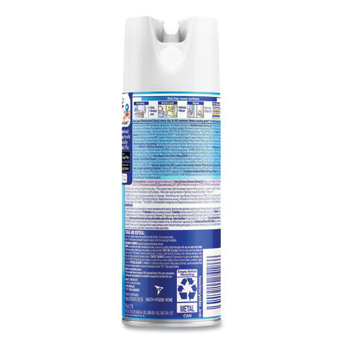Image of Disinfectant Spray, Crisp Linen Scent, 12.5 oz Aerosol Spray