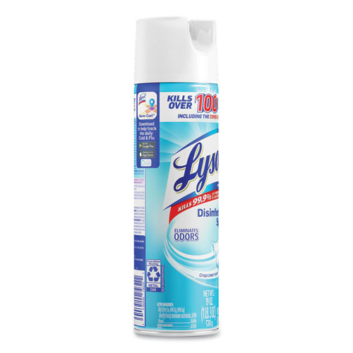 Image of Lysol® Brand Disinfectant Spray, Crisp Linen Scent, 19 Oz Aerosol Spray
