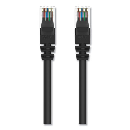 Image of Belkin® Cat5E Snagless Patch Cable, 10 Ft, Black
