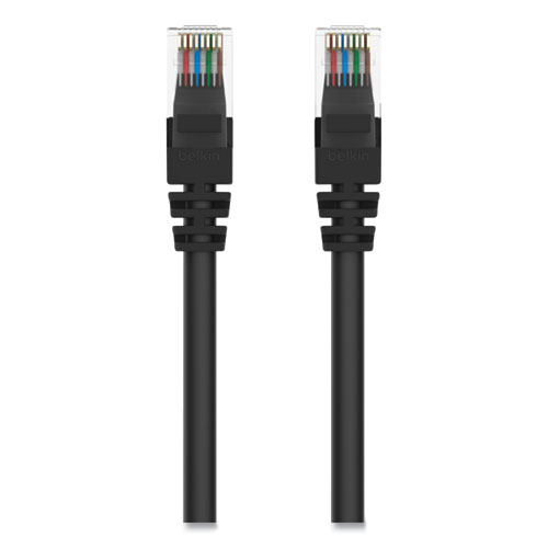Image of Belkin® Cat6 Utp Computer Patch Cable, 5 Ft, Black