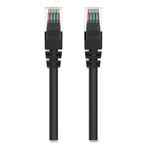 Image of Belkin® Cat6 Utp Computer Patch Cable, 10 Ft, Black