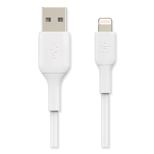 Image of Belkin® Boost Charge Apple Lightning To Usb-A Chargesync Cable, 9.8 Ft, White