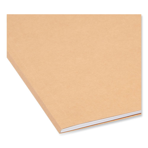 Image of Smead™ Colored File Folders, 1/3-Cut Tabs: Assorted, Letter Size, 0.75" Expansion, Assorted Colors, 100/Box