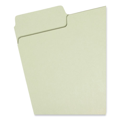 SuperTab Colored File Folders, 1/3-Cut Tabs: Assorted, Letter Size, 0.75" Expansion, 11-pt Stock, Color Assortment 2, 100/Box