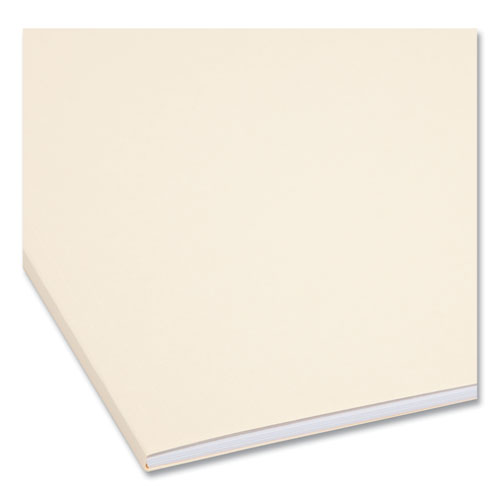 Top Tab Fastener Folders, 1/3-Cut Tabs: Assorted, 0.75" Expansion, 2 Fasteners, Letter Size, Manila Exterior, 50/Box