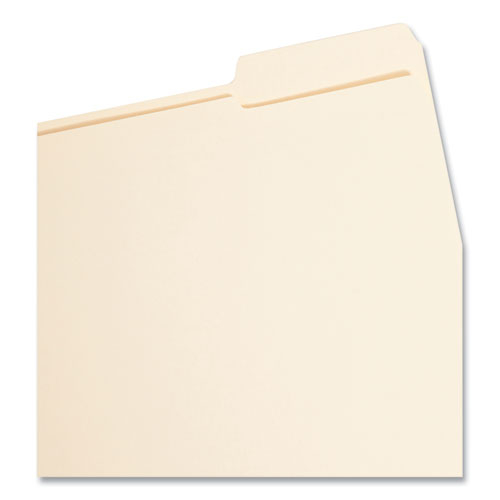 Top Tab Fastener Folders, 1/3-Cut Tabs: Right, 0.75" Expansion, 2 Fasteners, Letter Size, Manila Exterior, 50/Box