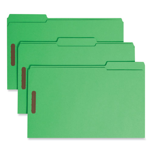 Self-Adhesive Folder Dividers with Twin-Prong Fasteners for Top