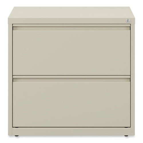 Alera® Lateral File, 2 Legal/Letter-Size File Drawers, Putty, 30" X 18.63" X 28"