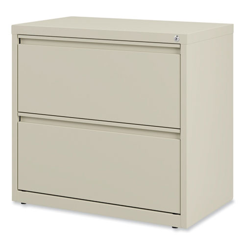 Image of Alera® Lateral File, 2 Legal/Letter-Size File Drawers, Putty, 30" X 18.63" X 28"