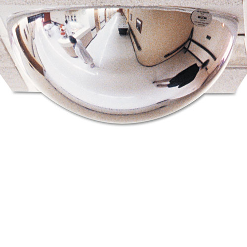 See All® T-Bar Dome Security Mirror, 24" dia.