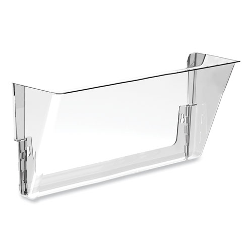 Storex Wall File, Letter Size, 13" X 4" X 7", Clear