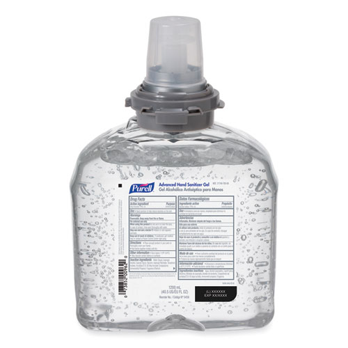 Image of Purell® Advanced Tfx Refill Instant Gel Hand Sanitizer, 1,200 Ml