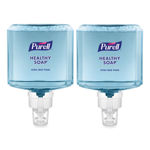 Purell® Healthcare Healthy Soap Ultra Mild Foam Refill For Es8 Dispensers, Clean, 1,200 Ml, 2/Carton