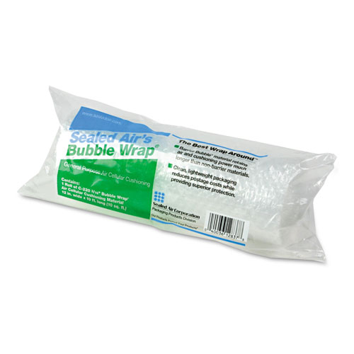 Image of Sealed Air Bubble Wrap Cushioning Material, 0.19" Thick, 12" X 10 Ft