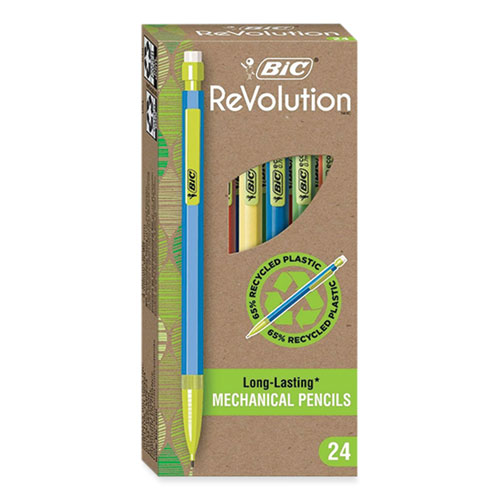BIC Mechanical Pencil Kit, 24 Velocity + 1 Break Resistant, 0.7mm Lead,  25-count