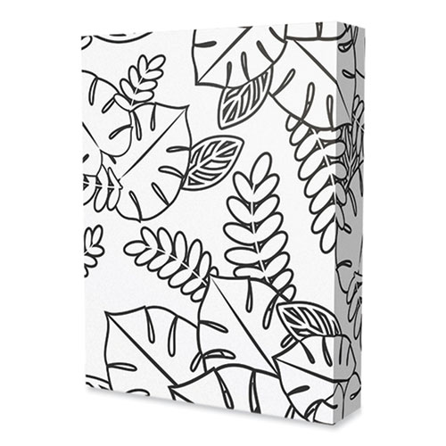 30% Recycled Colored Paper, 20 lb Bond Weight, 8.5 x 11, Salmon, 500/Ream