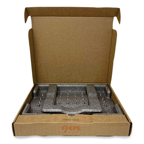 Tablet Shipping Box, One-Piece Foldover (OPF), Medium, 11.75" x 14.25” x 2”, Brown Kraft