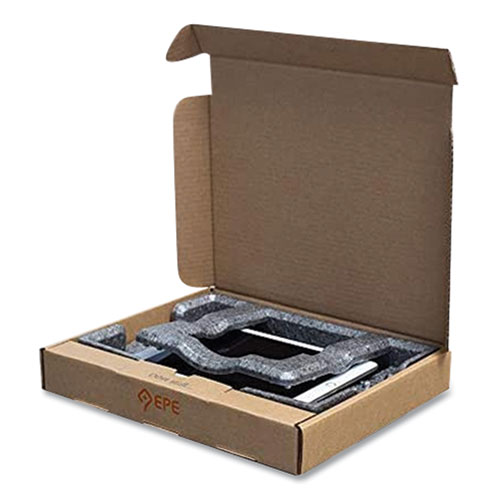 Image of Epe Usa Tablet Shipping Box, One-Piece Foldover (Opf), Medium, 11.75" X 14.25" X 2", Brown Kraft